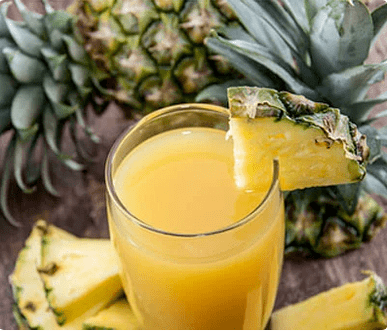 Dieta za pitje ananasa